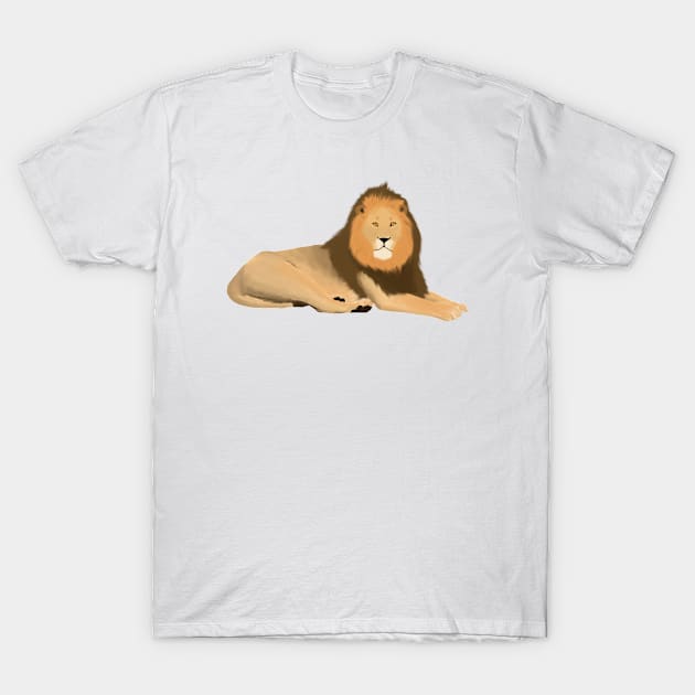 Lion T-Shirt by College Mascot Designs